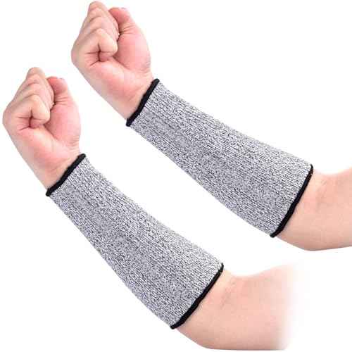 ANCIRS Cut Resistant Sleeves for Arm Protection, Gardening Sleeves, Dog Bite Safety Arm Sleeves