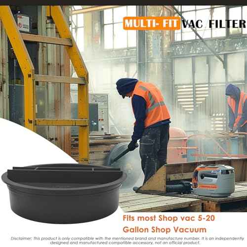 Universal 30080 00 Retainer Cover Cap fits Shop Vac 90304 Filter, Replaces Shop Vac 3008000, compatible with 90304/90350/90333/903-04-00/9030400