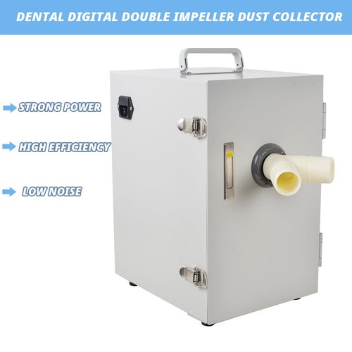 Digital Dental Dust Collector Professional 500W High Power Double Impeller Vacuum Cleaner Artificer Room Dentistry Lab Dust Suction System(3-7Fast Delivery)
