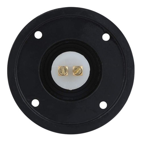 STALLION HARDWARE Iron Doorbell Push Button Black Powder Coat Finish W ...