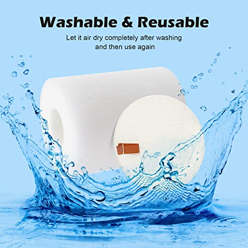 NV500 Foam & Felt Filter Replacement For Shark Rotator Pro Lift-Away NV500 NV501 NV502 NV505 NV552 Vacuums, Compared to Part # XFF500, Shark Vacuum Filter Replacement (2 Pack)