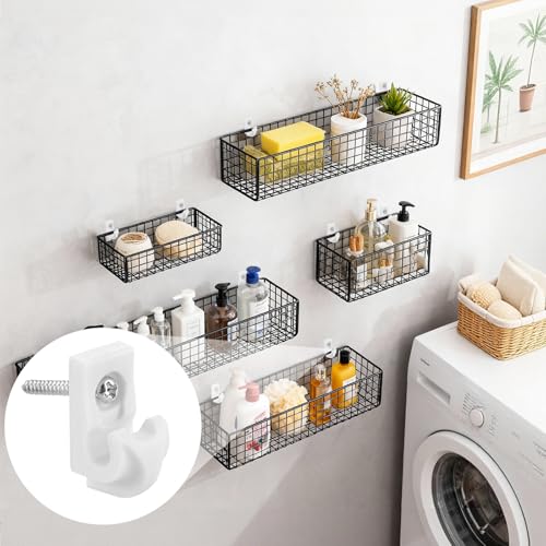 Heavy Duty Wire Shelf Clips - 25 Pack for Closet & Wall Shelving Support