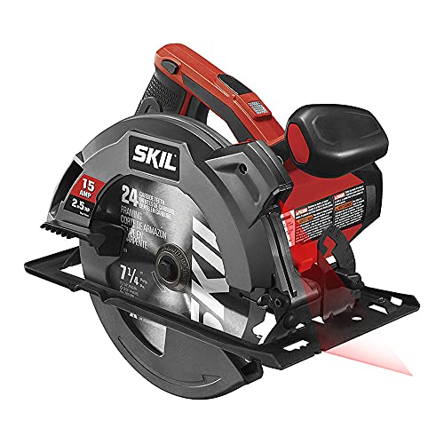 Skil 15 Amp 7-1/4 Inch Circular Saw with Laser Guide - Pack of 1