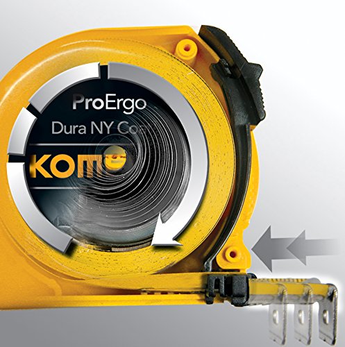 Komelon 4912IM Professional 12Ft Inch/Metric Power Tape Measure Pack of 1
