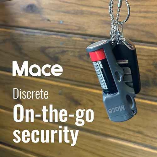 Mace Pepper Spray - Pocket, Sport, & Twist Lock Models, Max Strength 10% OC Formula, Long Lasting UV Dye, Self Defense Pepper Spray for Women & Men