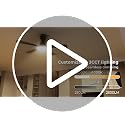 addlon 52 Inch Black Ceiling Fan with Lights, Remote & Wall Switch
