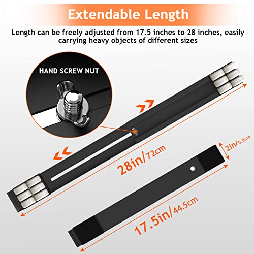 Ronlap Furniture Washing Machine Dolly Extendable Appliance Rollers,