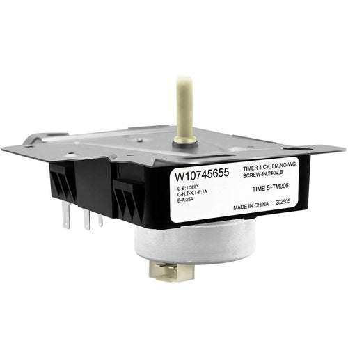 W10745655 W10436308 W10857612 Dryer Timer Compatible with Whirlpool Roper Amana NED4655EW1 RED4516FW0 RED4640YQ0 4KWED4605FW0 4KMEDC410JW0 Dryers Replaces 418-619-20-B5 AP6003908 EAP11731366