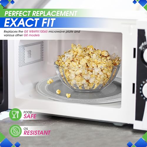 GE 10" Microwave Turntable Plate Replacement WB49X10065 – Exact Glass Dish