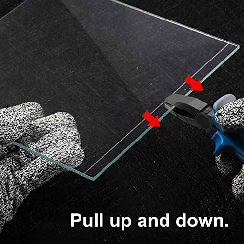 SPEEDWOX 6 Inches Breaker Grozer Pliers Breaking Pliers Professional Breaking and Grozing Pliers Nibble Glass for Stained Glass Work Tool