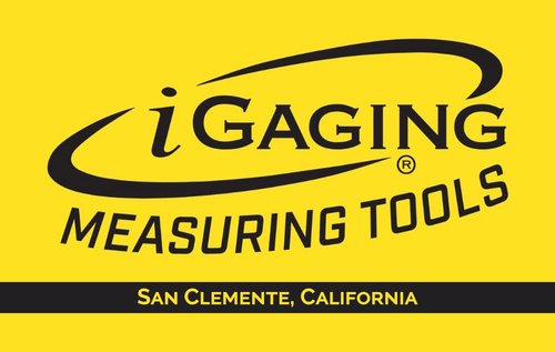 iGaging Fastener Cal Digital Caliper 0-6"/150 mm - IP54 Electronic Caliper for Woodworking - Quick & Accurate 4th, 16th, 32nd, & 128th Standard Fastener Reading - Includes Case, Manual, & Battery