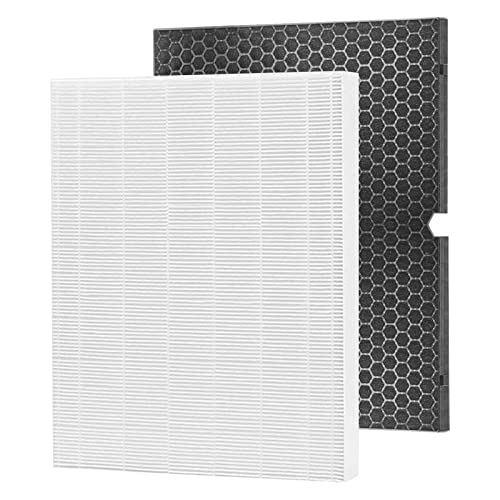 Replacement 116130 Filter H for Winix 5500-2, Filter & Activated Carbon Filter Combo Pack Compare to Part # 116130