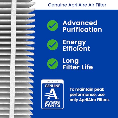 Aprilaire 410 Replacement Air Filter - Pack of 1, MERV 11, 16x25x4, Model 410 - For Whole House Air Purifiers - Variation 1