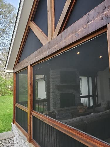 Super Screen 17/20, (48 in x 100 ft) - Weather & Pet Proof Screen Replacement - Porch & Patio Screen Mesh - Durable Pet Screen Mesh Roll Window Screen - Tiny Insect Bug Mesh, Dog & Cat Proof Screen