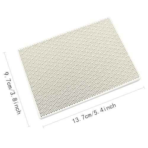 Honeycomb Ceramic Soldering Plate Gold, Silver and Copper Soldering Firebricks Jewellery Processing Insulated Soldering Plate for Jewellery Making