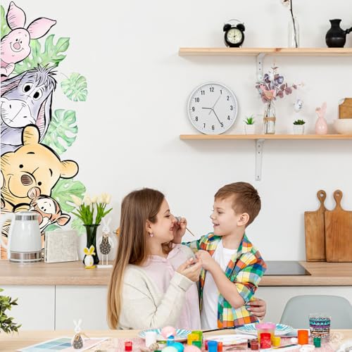 Xendelow Yellow Winnie Wall Stickers for Kids Nursery & Playroom Decor
