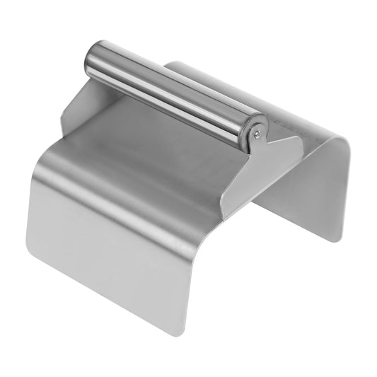 Stainless Steel Landscape Curb Trowel Set, Professional Concrete Edging Tool with Putty Knife, for Smoothing Curbs, Sidewalk, Garden