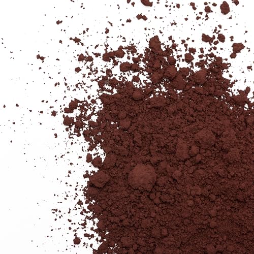 GOODTAKE Concrete Pigment, Brown Iron Oxide Cement Dye Color for Mortar, Grout, Plaster, Tile, Paint, Paving Concrete Mold (Brown, 4 oz)
