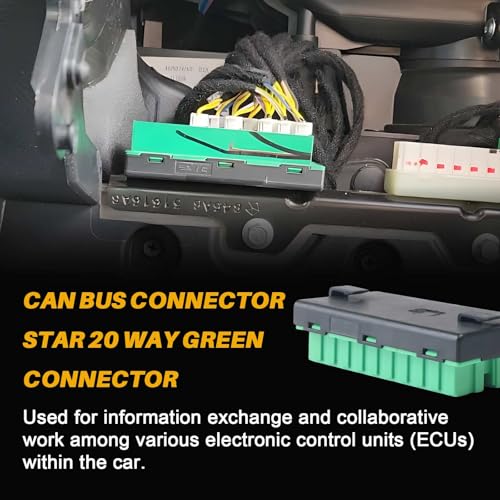 LLYZFED 68321746AA CAN-Bus Star Fuse Connector for Jeep, Chrysler, Dodge Ram - Variation 68321746AA