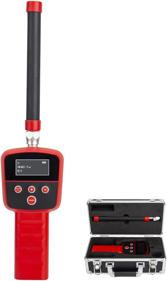 512HZ Pipe Locator Receiver Underground Pipeline Tester Locator,Sewer Inspection Receiver for Sewer Camera LED Display Pipe Inspection Locator for Exploration