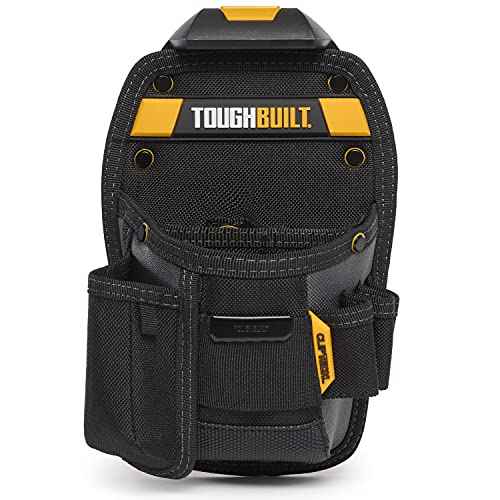 ToughBuilt ? Universal Pouch with Utility Knife Pocket, Durable Tool Pouch with ClipTech Hub, Reinforced 1680D Fabric, Perfect for Technicians, Electricians & Jobsite Professionals
