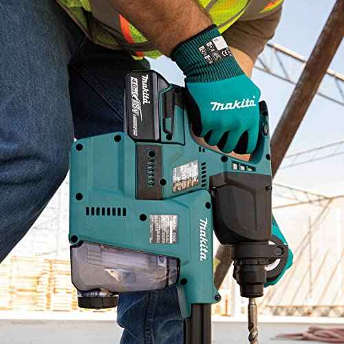 Makita Unisex Fitknit? T 04123 FitKnit Cut Level 1 Nitrile Coated Dipped Gloves Large X Large, Teal/Black, Large X-Large US