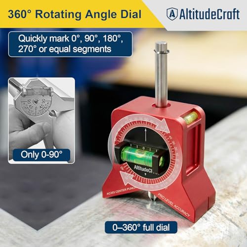 Magnetic Pipe Center Finder Punch Tool for 1-10 Inch