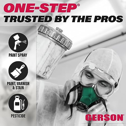 GERSON NIOSH 8211 One Step Disposable Half Mask Respirator OV/P95