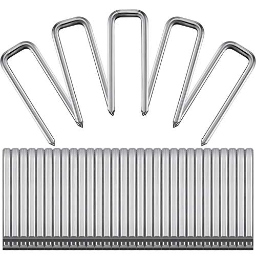 Jetec 40 Pcs Plantation Shutter Louvers Staples 0.6 x 0.19 inch Replacement Clips