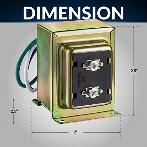 24V 40VA Doorbell Transformer for Ring Video & Smart Home Systems - Newhouse Hardware
