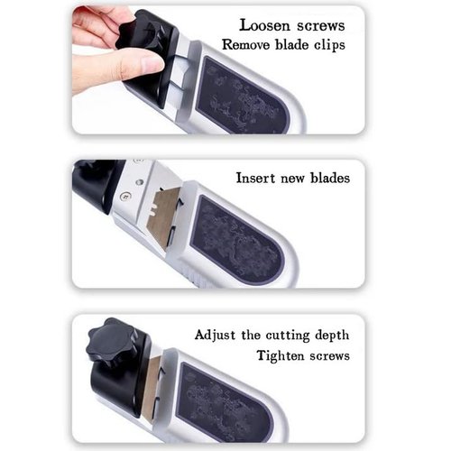 45 Degree Plasterboard Chamfering Aluminum Alloy Planer, Drywall Chamfer Tool, Gypsum Board Chamferer, Plasterboard Fast Cutter, Hand Plane Gypsum Board Cutting Tool with 10 Blades for Woodworkers (A)