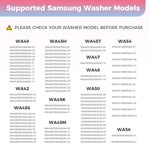 Samsung Washer Suspension Rods Kit 4x DC97-16350U/16350T Compatible