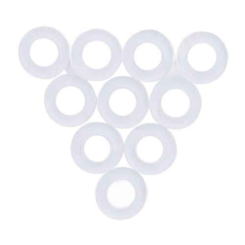 Greensen CO2 Quick Adapter Gasket Long Service Life, Excellent Silicone O Rings for Soda Maker Hose, 10PCS Standard Size Gaskets, Convenient Replacement for Soda Water Machine