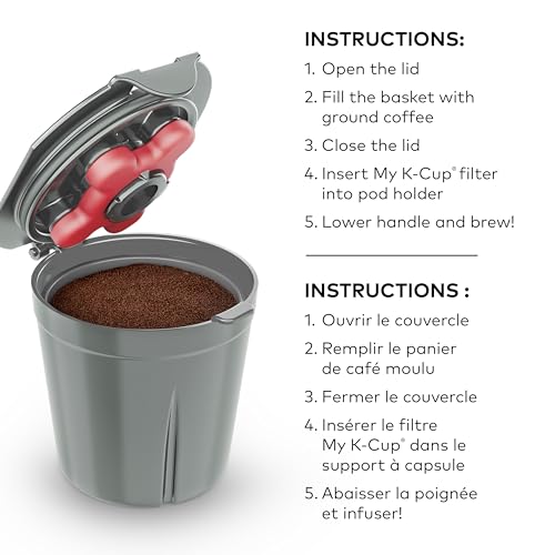 My K-Cup Reusable Coffee Filter – Keurig K-Brew+Chill Compatible (Variation 1)