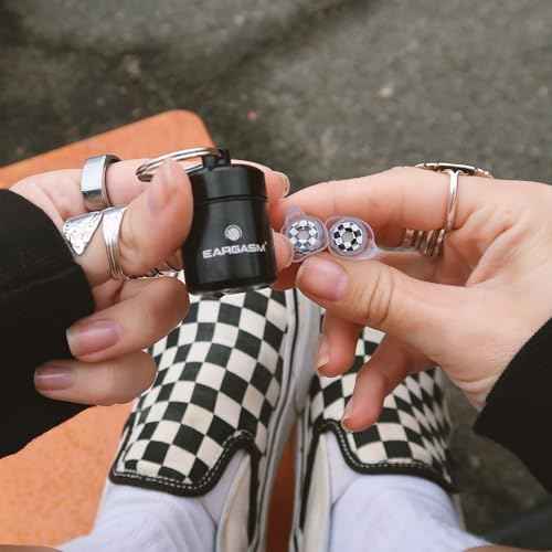 Eargasm High Fidelity Earplugs: Warped Tour Festival Edition - Noise Reducing Ear-Plugs for Hearing Protection at Music Festivals, Loud Environments, Concerts, Live Events, Sporting Events