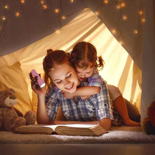 9-LED Mini Flashlight 6-Pack, Small Multicolor Flashlights with Lanyard, 18 AAA Batteries Included, for Hurricane Supplies, Christmas Gifts Stocking Stuffers