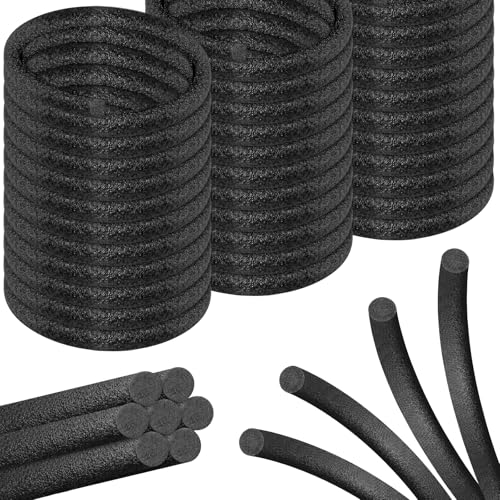 Foam Backer Rod for Gaps Concrete Crack Filler Joints Foam Gap Filler Caulk Saver Backing Rod Concrete Filler Rope (3/4 Inches x 10 Feet)