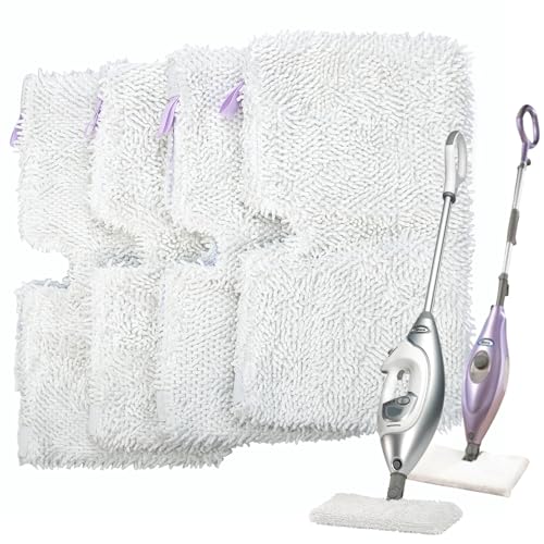 Flammi 4 Pack Replacement Pads for Shark Steam Pocket Mops S3501/S3601