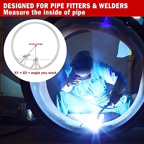 Pipe Center Finder, Stainless Steel Marker Centering Tool, Safety