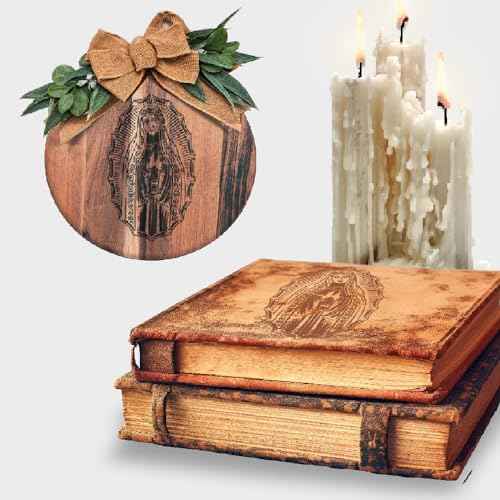 Virgin Mary Blessed Mother Stencil Template, Reusable Plastic Sheet, 8.5 x 11 Inch for Painting Walls, Wood, Glass, Scrapbooking, Arts and Crafts, DIY