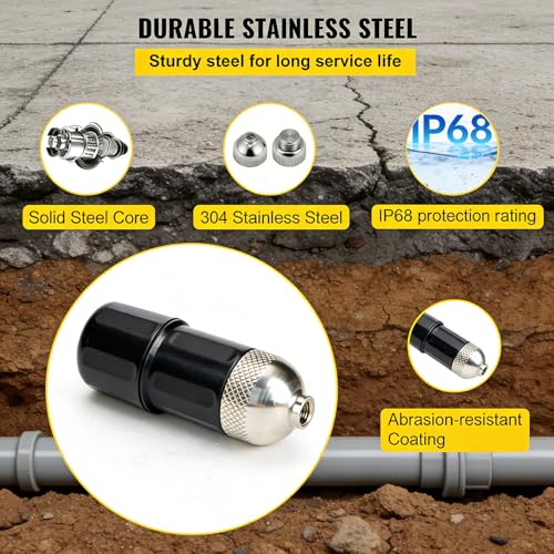 512Hz Transmitter Remote Sonde for Pipeline Sewer Inspection, ABS