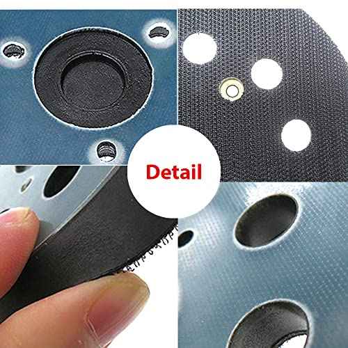 2 PCS Replacement Sander Pad for dewalt/Makita, 5 Inch Orbital Sander Replacement pad Compatible with Dewalt DW423, D26451 D26453 DW4388 and for Makita BO5010, BO5030K, BO5031K, BO5041K