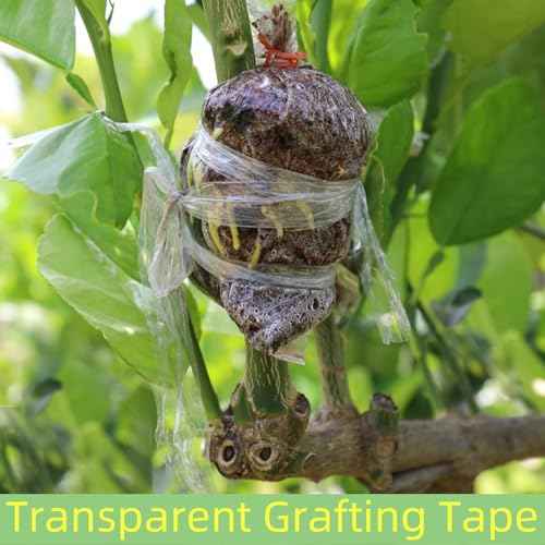 3 Pack Plant Grafting Tapes Stretchable Plant Repair Tapes Garden Grafting Tape,Graftings Film,Plants Tape for Broken Stem,Perfect for Fruit Floral Tree and Plants