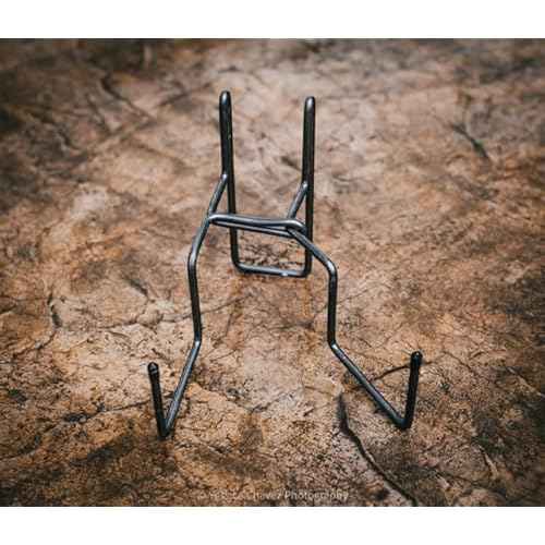 Generic Multipurpose Tool Hook - Black Metal, 100% Metal, Wall Mount, 1 Hook, Holds Up to 35 Pounds, Tool Organizer