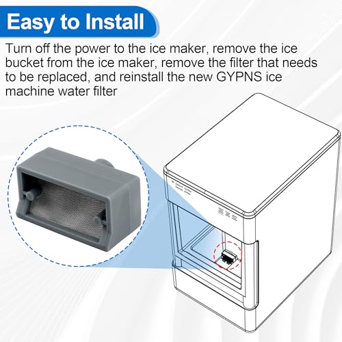 GE Opal Nugget Ice Maker Filter Piece Replacement