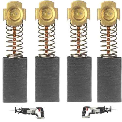 4 pack N031652 Replaces Routers Brush Pair N031652, 869659, 824216 Fits Porter Cable 6302 6902 690LR 691 6912 694917