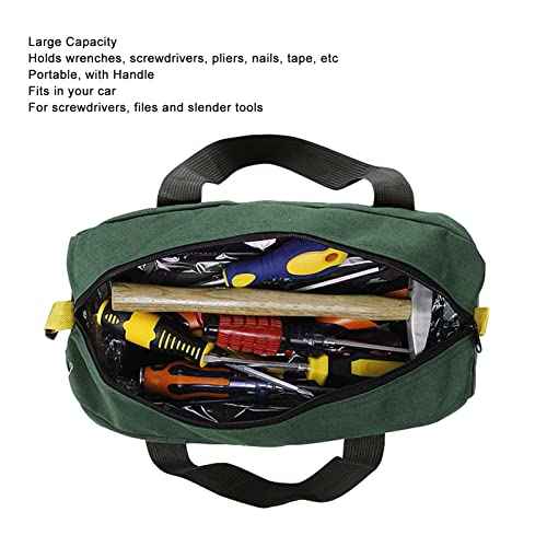 YWBL-WH Hand Tool Tote Large Capacity Tool Organizer Tool Storage Bag for Electrician(20 Inch)