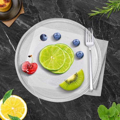 12" Microwave Plate Replacement Glass Turntable – Hiflora Fits GE/Panasonic/LG/Whirlpool & More (12inch)
