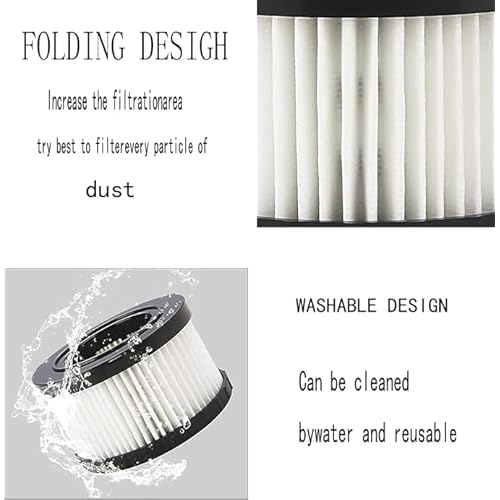 Replacement for DC5151H Dewalt Vacuum Filter,HEPA Filter for DEWALT DC5151H DC515 DCV517 Wet Dry Vacuum