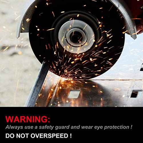 HAUTMEC Expert Grade 4-1/2" x .04" x 7/8" Cut Off Wheels with Portable Storage Box, 10-Pack Thin Metal Cutting Discs for Angle Grinder, Durable Grinding Wheel for Metals ? HT0014